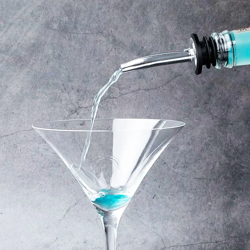 Stainless Steel Cocktail Shaker Bar Tool With Strainer Pourer Spouts Mixing Spoon Channle Knife Ice Tongs Measuring Cup