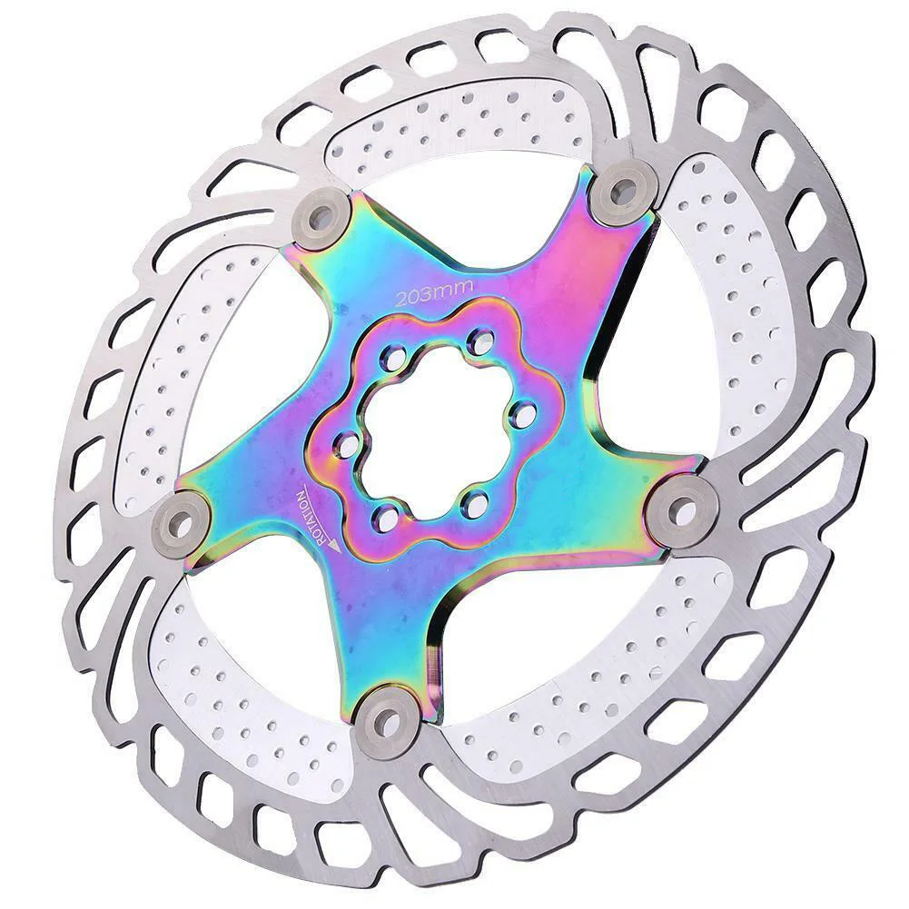 Tool Floating Rotor Durable Disc Brake Outdoor High Hardness Alloy Stable With Screws Pads Cycling Parts Quick Cool Road Bike