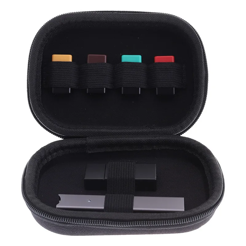 TsonDianZ сумка на молнии для JUUL, сумки для хранения, универсальный защитный чехол для переноски, чехол для JUUL, аксессуары с шестью завязками