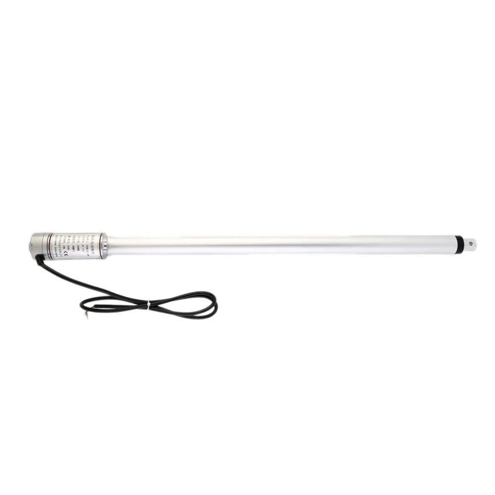 Линейный привод для тяжелых условий эксплуатации линейный привод 20 ход 220 фунт Максимальный подъем 12V постоянного тока 20 мм/сек
