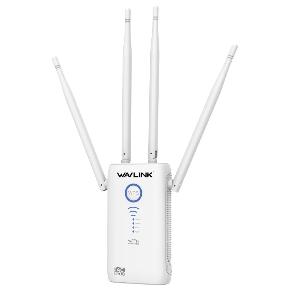 Wavlink Gigabit wifi Range Extender беспроводной ретранслятор 2,4 г/5 г двухдиапазонный 1200 Мбит/с Wi-Fi маршрутизатор/ретранслятор/точка доступа антенны Новый