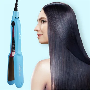 

110-240V Mini Temperature Adjustable Hair Straightening Irons Hairs Flat Iron Curling Hair Salon Styling Tools Hair Straightener