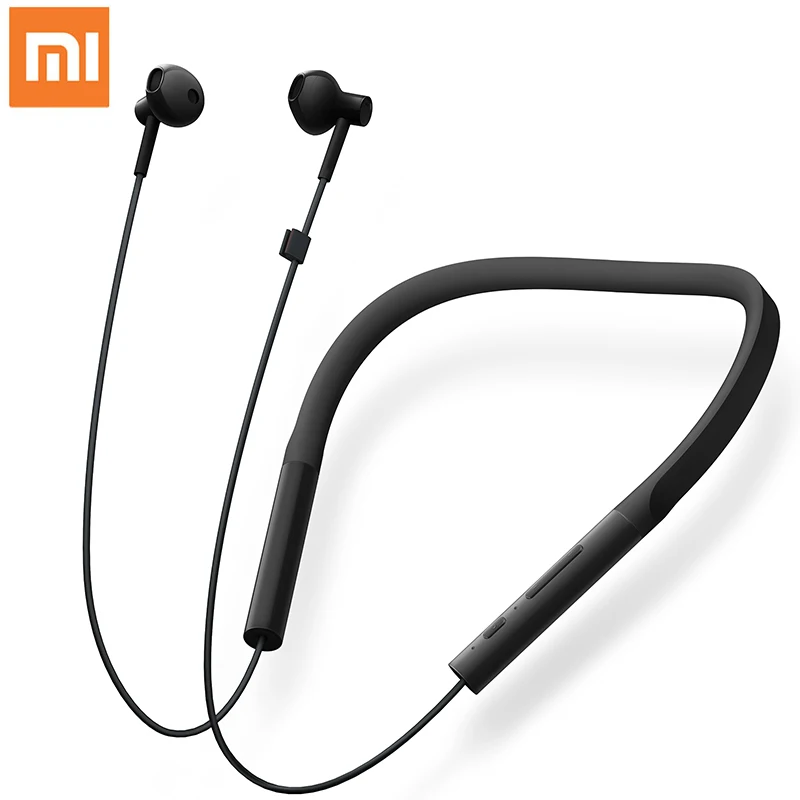 

Original Xiaomi Necklace Bluetooth Earphone Wireless Earbuds with Mic and Control Young Version Necklace Bluetooth headsets