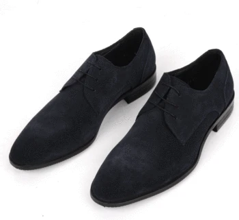 

New Dull Polish Cowhide Men's Leather Shoes Lace-up Pointed Toe Leather Shoes Men's Business Shoes Fashion Chaussure Homme