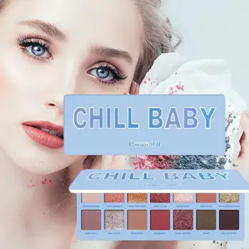 

2019 New 14 Colors eyeshadow palette Waterproof Powder Palette Palette Eye Matte Makeup Shadow Shadow C9L7