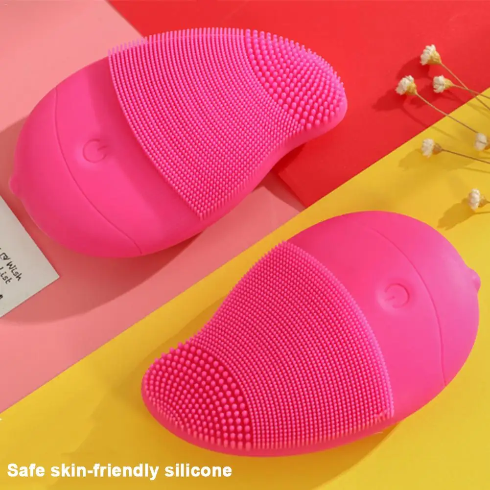 Silicone Cleansing Instrument Electric Washing Machine Washing Brush Face Facial Pore Cleaner Washing Face Washing Instrument