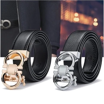 

Luxury Designer Belts for Men Women High Quality PU Leather Strap Retro Buckle Belt Smooth Buckle Belt