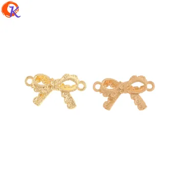 

Cordial Design 100Pcs 13*24MM Jewelry Accessories/Earring Connectors/Bowknot Shape/DIY Jewelry Making/Hand Made/Earring Findings