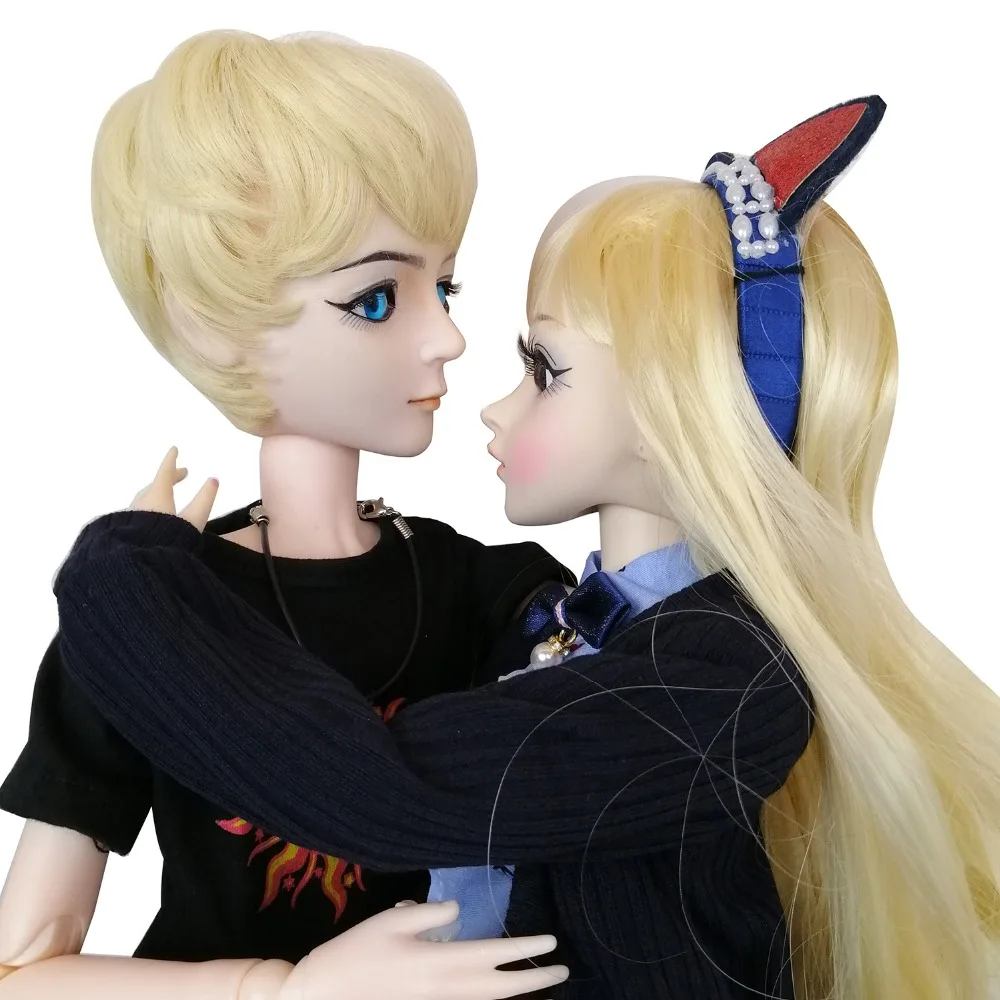 24' 24 дюйма 1/3 60 см EVA BJD кукла бойфренд Мужская игрушечная гитара ручной работы макияж+ гитара игрушка+ подарок полный доступ