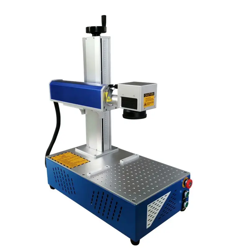

All in one Type Portable Laser Engraving Machine mini raycus 30w Fiber Laser Marking Machine for metal barcode