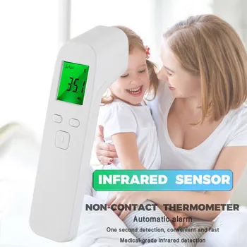 

Adult Non-Contact Forehead Thermometer Termometro Digital Infrared Body Temporal Thermometer sensor for fever термометр цифровой