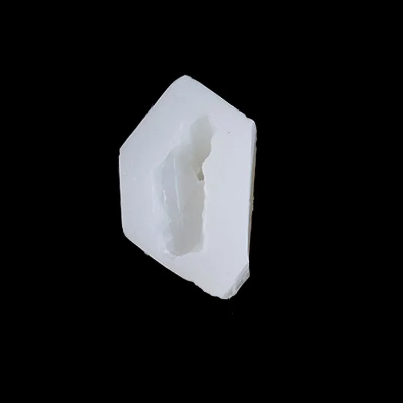 Popular1PC Кристалл Камень Кулон DIY силиконовая высушенная форма цветок ювелирные изделия аксессуары инструменты оборудование смолы формы - Цвет: 1