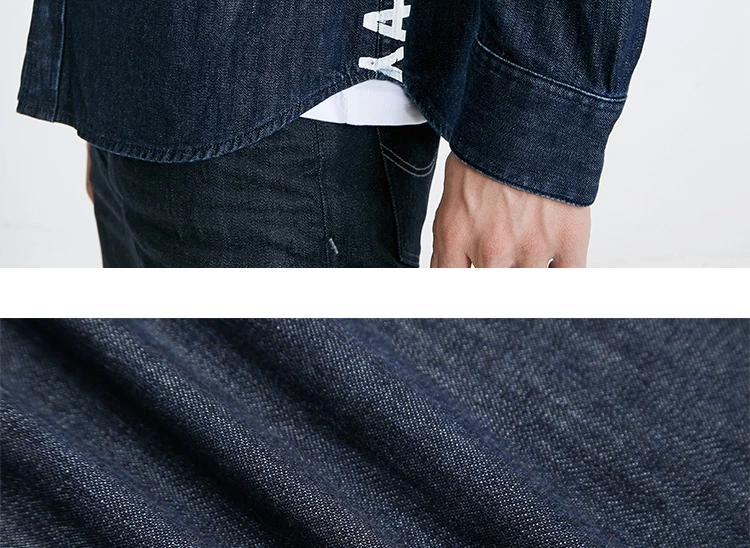 JackJones Для мужчин, Повседневная Удобная хлопковая куртка хлопок джинсовая рубашка 219105504