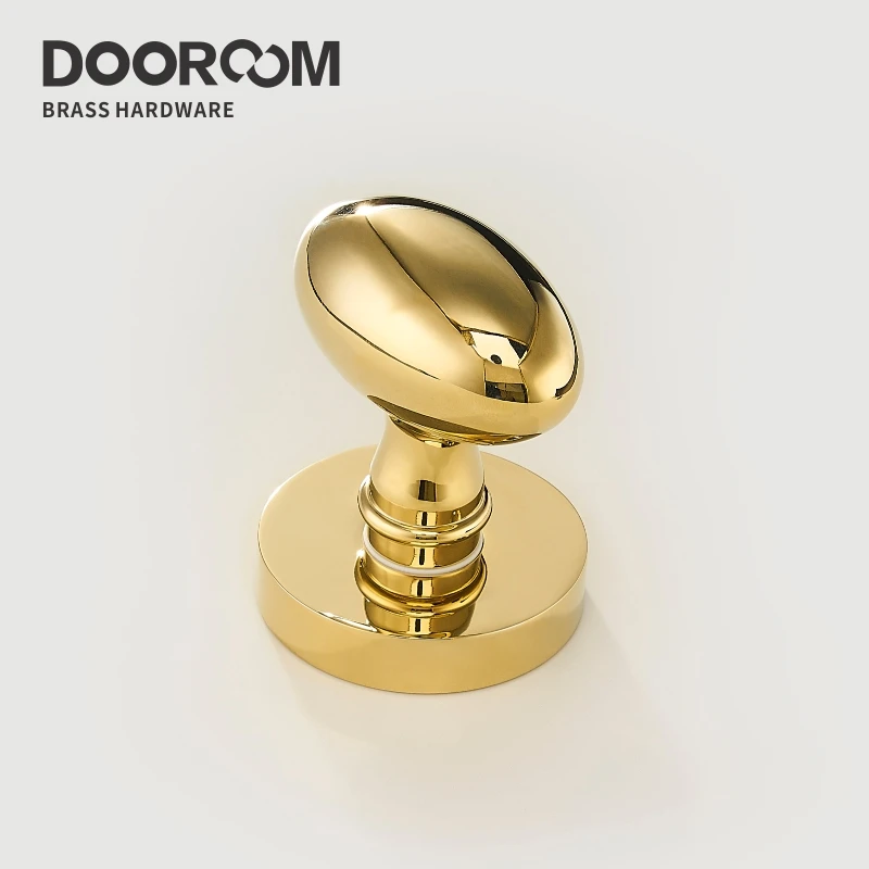Латунный скрытый дверной замок Dooroom набор ручек в форме яйца светильник шный