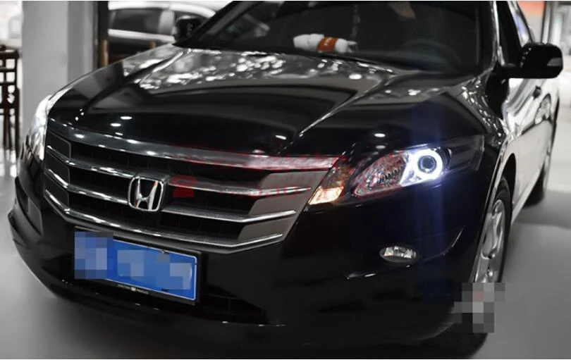 2 шт. фара для перекрестных фар 2011 2012 2013 светодиодный фонарь DRL H7 D2H Hid вариант Ангел глаз би ксенон проектор