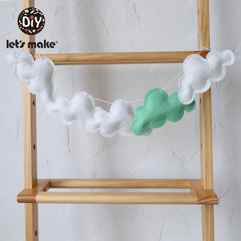 Модное милое Облачное украшение для детской комнаты на стену в скандинавском