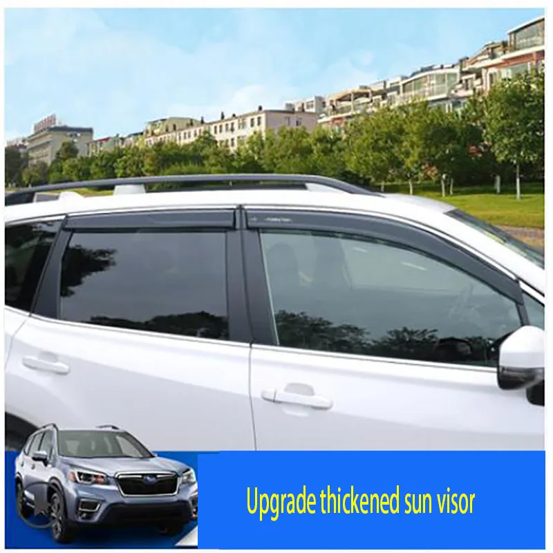 Подходит для subaru 1819 XV Защита от солнца и дождя специальные декоративные аксессуары для окон и бровей