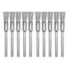10Pcs 3x5mm Steel Wire Wheel Brushes Set Kit for Mini Drill Rotary Tools Polishing Brush Dremel Accessories 1