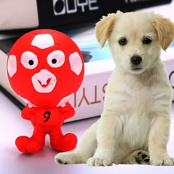 

Cartoon Pet Dog Toys Squeaky Chew dogs toys Natural Latex Non Toxic Bite Resistant Toy For Small Medium Large Dog Puppy