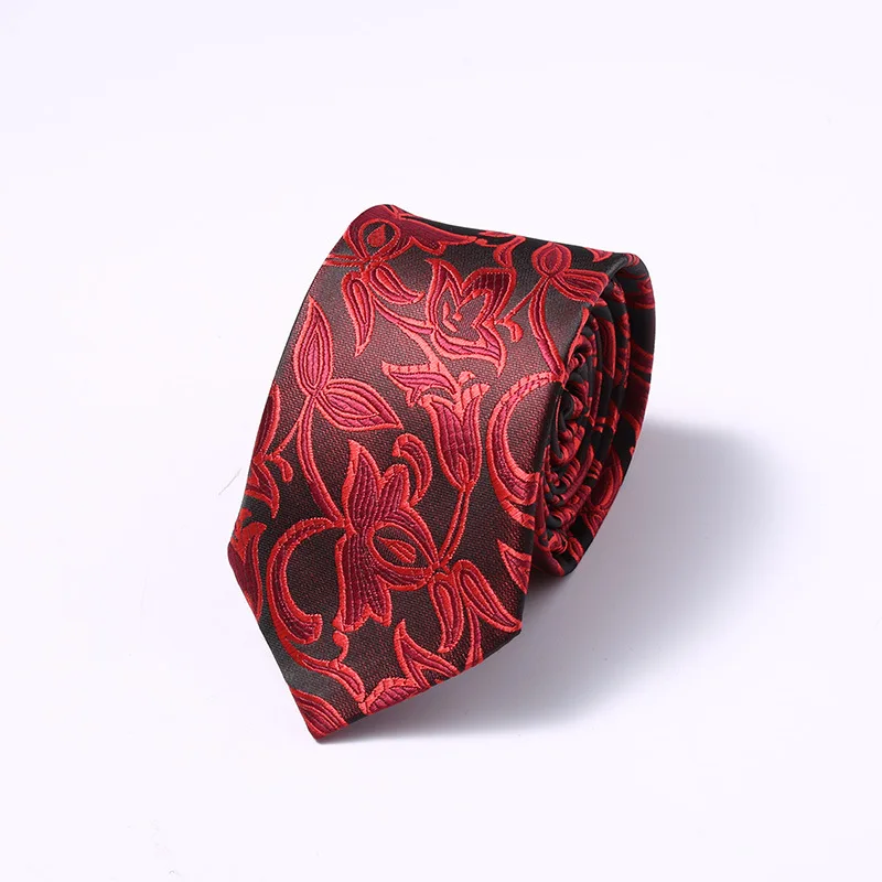 Мужские галстуки, деловые свадебные галстуки, мужские галстуки, английские полоски, жаккардовые тканые галстуки, 6 см, подарки для мужчин - Цвет: style 2