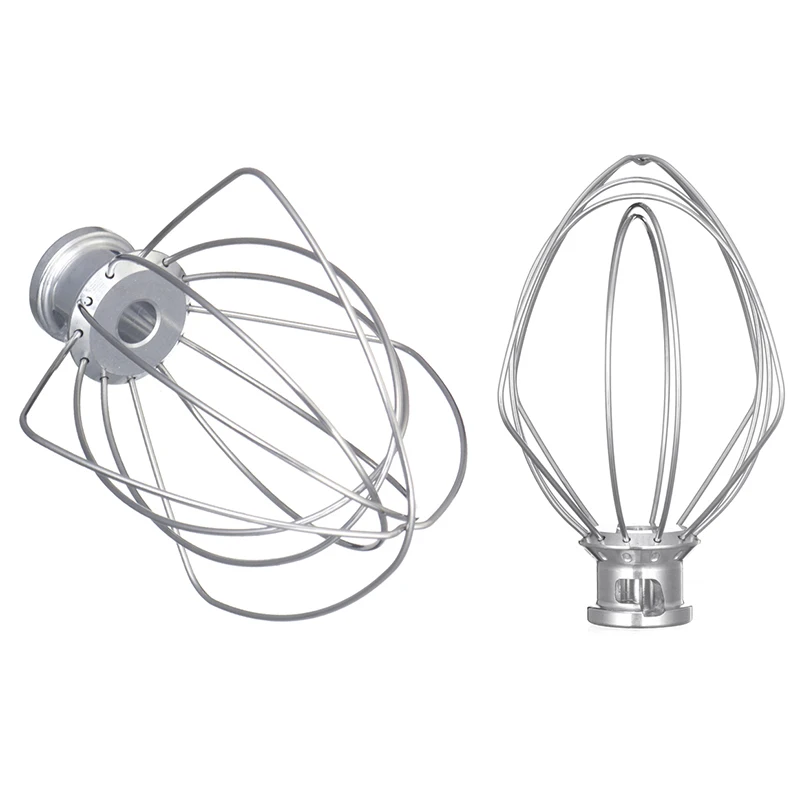 Stainless Steel Wire Whip Mixer Attachment for Kitchenaid K45Ww 9704329 Flour Cake Balloon Whisk Egg Cream Stirrer