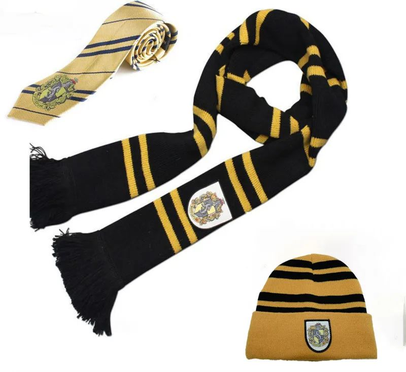 Для взрослых Hufflepuff джемпер Ravenclaw Толстовка Косплей Слизерин форменная Толстовка Костюм Гриффиндор джемпер свитер Гермиона шарф - Цвет: Hufflepuff