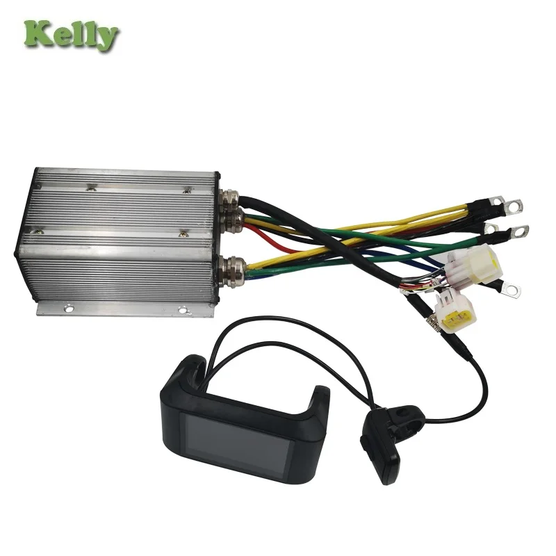 Келли Водонепроницаемый Контроллер KLS7230S с APT TFT 750C дисплей спидометр работает для QS 3000 Вт двигатель