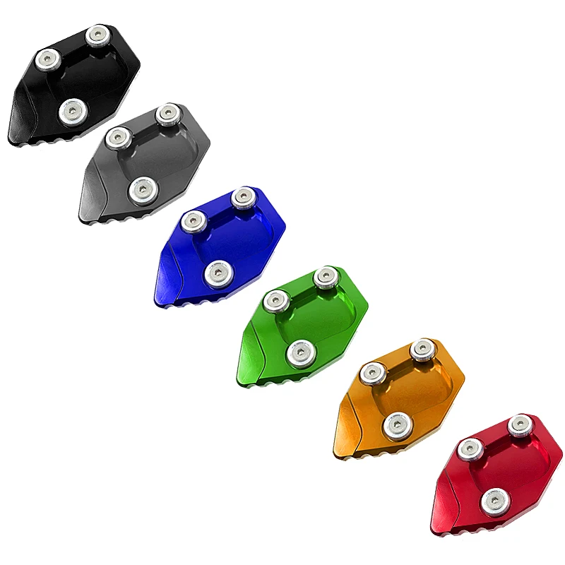 CNC Kickstand Foot Side Stand Extension Pad Support Plate For Honda CBR600RR 2007 2008 2009 2010 2011 2012 CBR 600RR CBR 600 RR (29)
