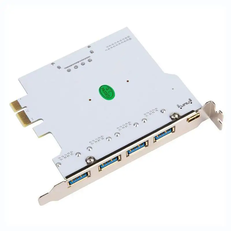 Плата расширения type-C 4 USB 3,0 передний 19 Pin адаптер для настольного ПК с высокой производительностью 125x85x18,5 мм