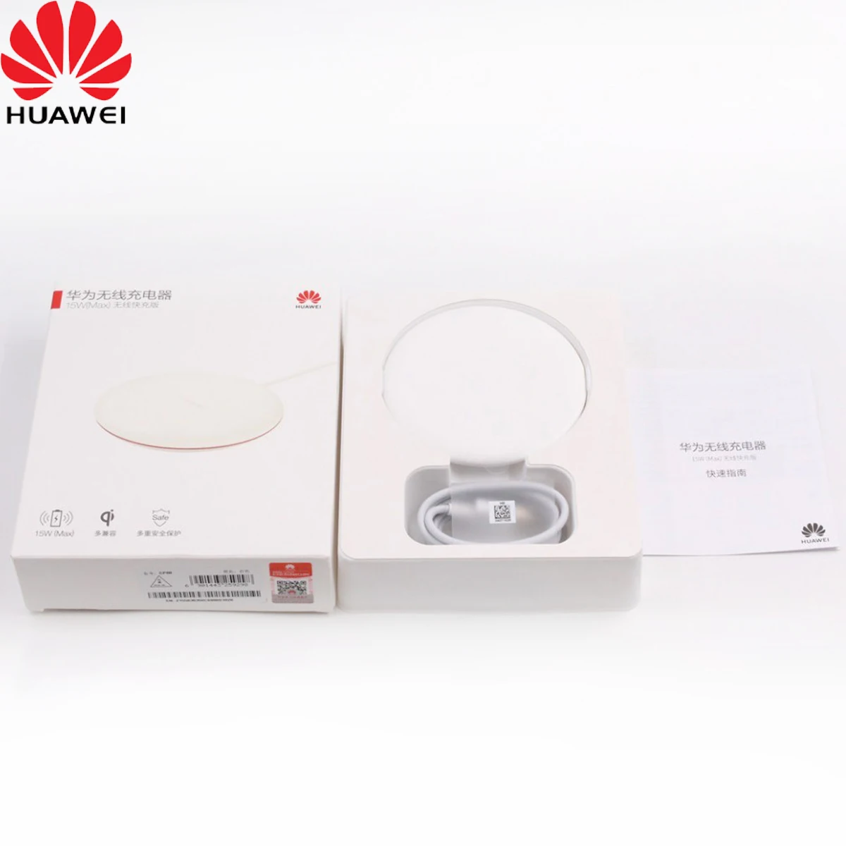 Huawei Быстрое беспроводное зарядное устройство 15 Вт Usb type-C CP 60 QI epp Смарт Беспроводная зарядка для mate30 pro 20 P30 pro 20 Xs Xr X