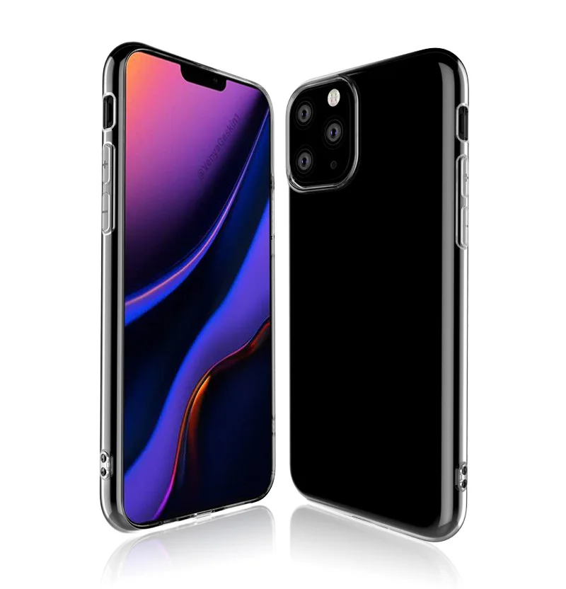 

Phone Case For IPhone 11 Pro Max Cover Clear Transparent Ultra-thin Slim Clear Silicone Back Cover For IPhone11 Case Funda Capas