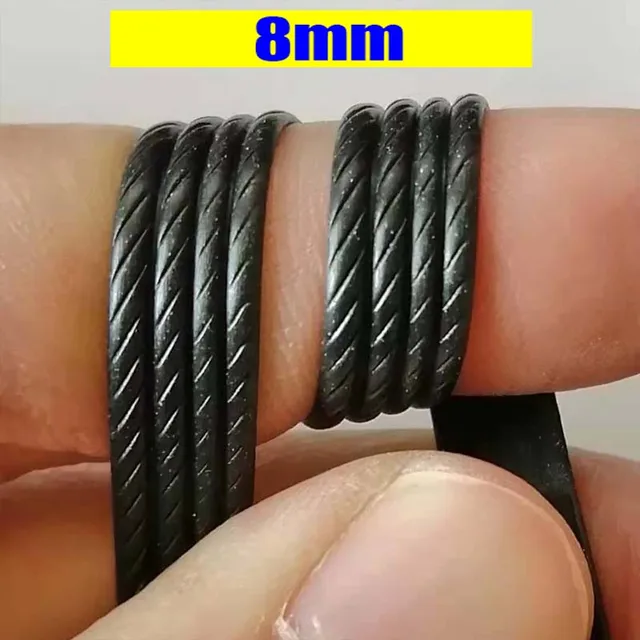 82 Types 10 Meters PE Flat Round Synthetic Rattan Material DIY Weaving Rope Knit Repair Furniture Bed Sofa Chair Table Basket 38