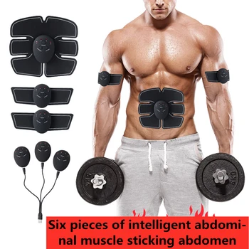 

EMS abdominal muscle fitness machine intelligent electric trainer bodybuilding fitness machine abdominal/arm training sports