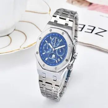 

Top Brand Men Designer Fashion Men's Sports Watch Chronograph Male Clock Stainless Steel Mens Watches Military Waterproof 31
