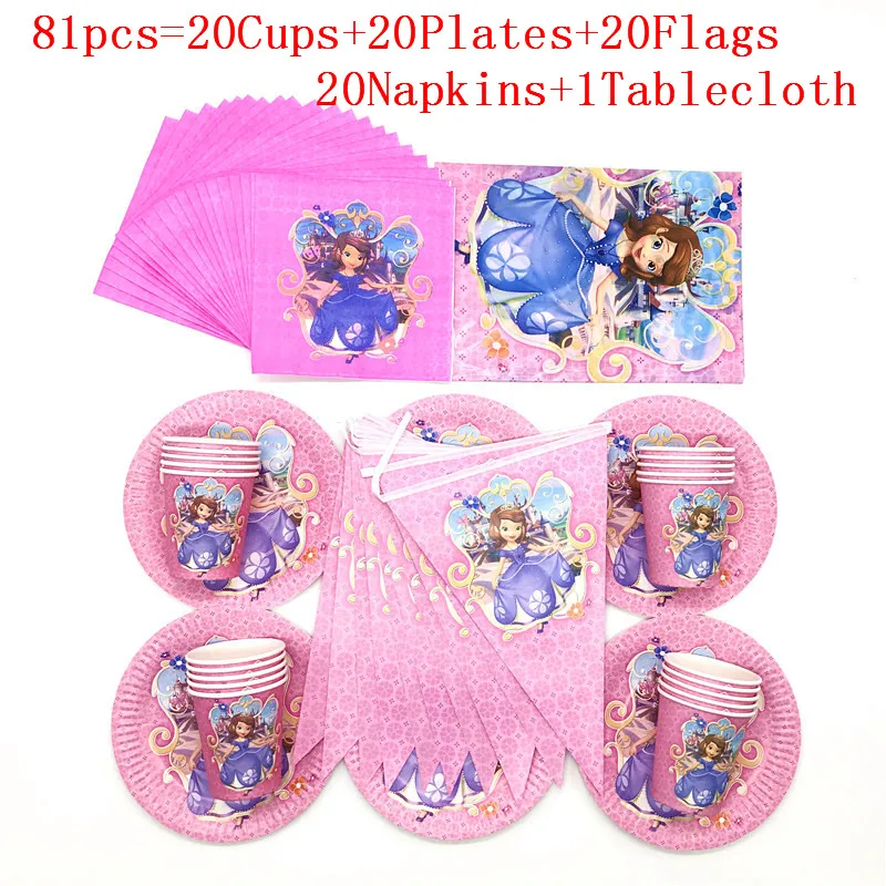 Диснеевские одноразовые тарелки для дня рождения | Дом и сад