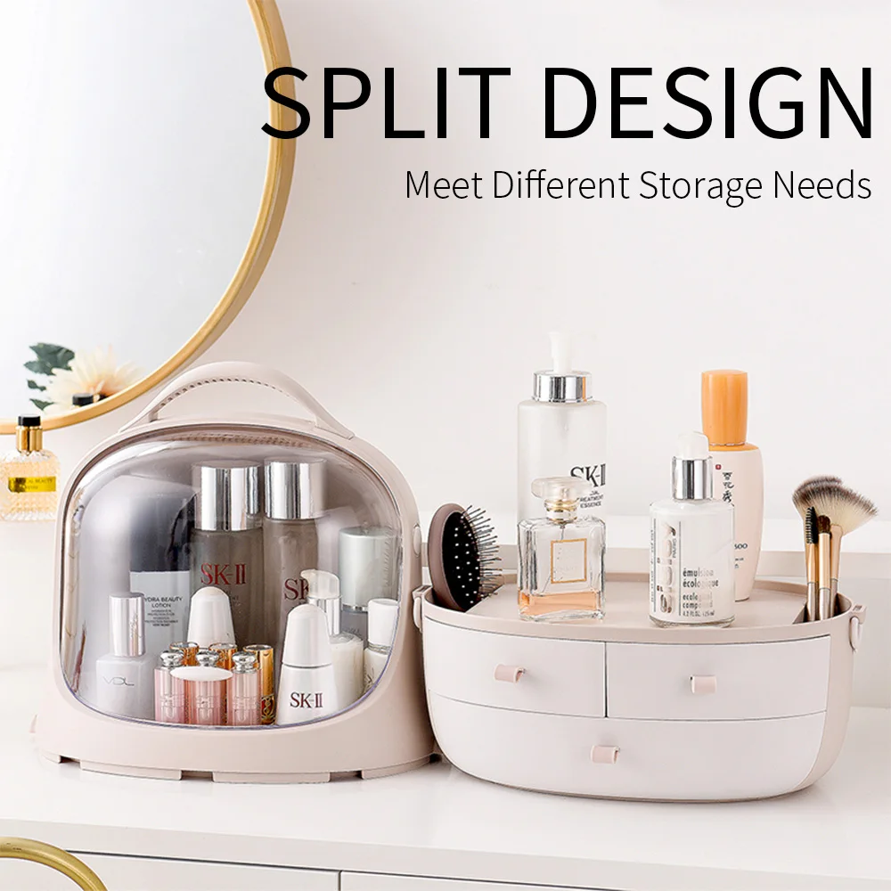 Косметический Органайзер водонепроницаемая и Пыленепроницаемая коробка для