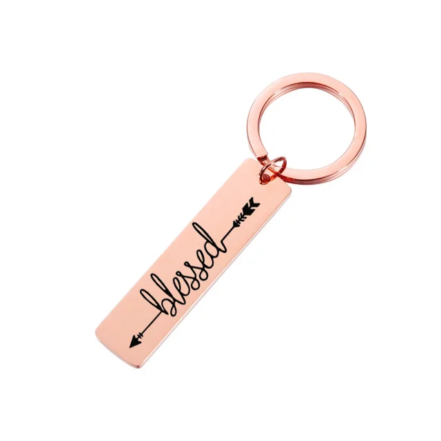 Blessed Arrow Stainless Steel Key Chain 