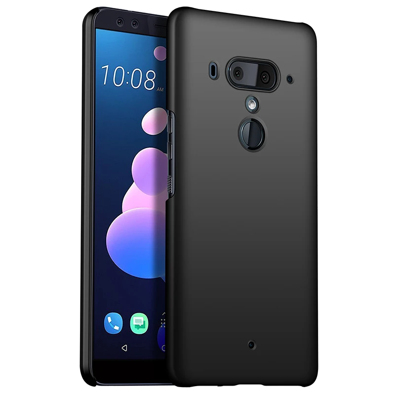 Тонкий цветной резиновый матовый пластиковый жесткий чехол для HTC U12 U11 PLUS EyeS U Ultra