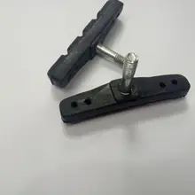 V-Brake для горного велосипеда, резиновый блок, тормозная колодка, резина оптом, чистый черный V-Brake, тормоза, прямой провод, тормозной резиновый блок