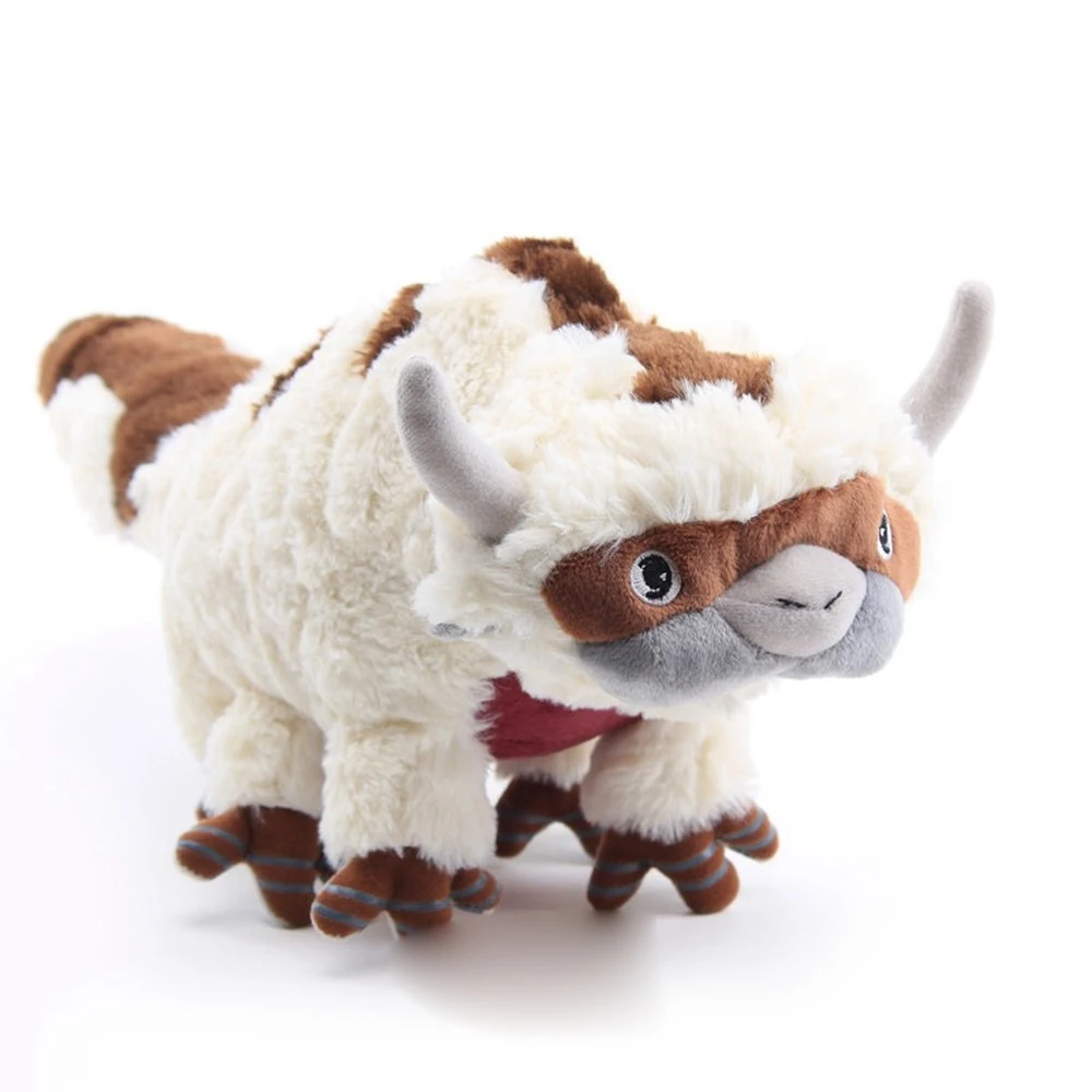 small size 45cm 28-50 см высокое качество плюшевые аниме Kawaii Аватар Appa плюшевые игрушки чучело куклы для детей Рождественский подарок D1650n15 - Цвет: small size 45cm