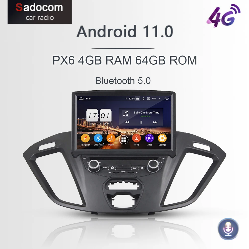 720P PX6 DSP IPS Android 11 0 8 ядер 4G 64 ГБ Автомобильный DVD-плеер радио GPS RDS wifi автомобильное 5