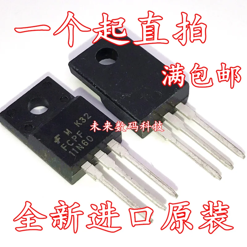 10 шт./лот FCPF11N60 11N60 TO220F