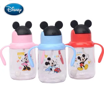 

Disney Children's Cup Summer Leaky Baby Drink Cup Tritan Kids Kettle with Handle Baby Straw Cup