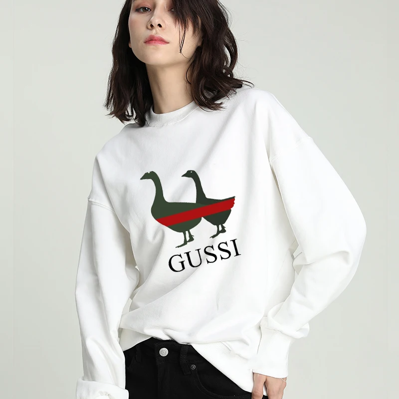 2019 Женская толстовка Vogue style Three Goose Ga Готическая забавная Толстовка уличная Harajuku