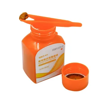 

0.1gx25pcs Pet Medical Iodophor Cotton Ball With Skin Wound Disinfection Iodine First Aid Cotton Balls Sterile Cotton Balls