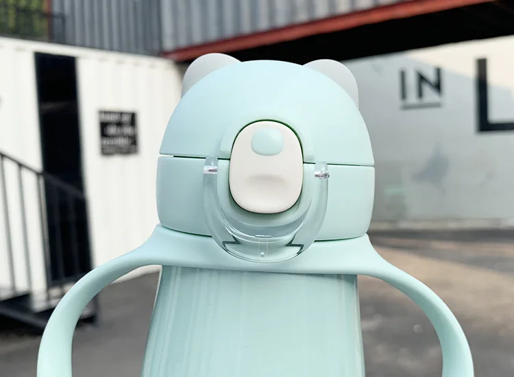 Милая детская чашка для кормления 300 мл термос молока из нержавеющей стали детей