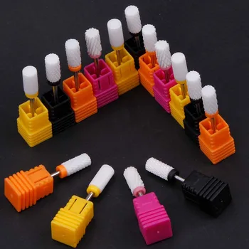 

Diamond Ceramic Nail Drill Bit Rotate Manicure Machine Milling Cutters For Electric Polishing Pedicure Tool Nail Art Accessories