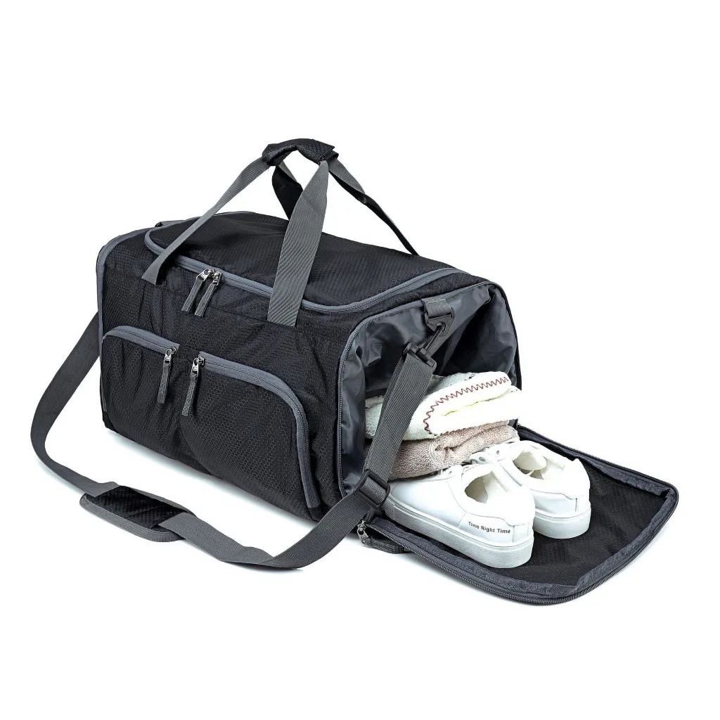 Новая спортивная сумка bolsa tassen tas для спортзала сухая и влажная разделительная сумка для фитнеса цилиндрическая Водонепроницаемая