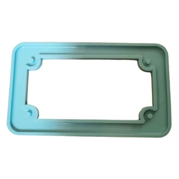 

Motorcycle License Plate Frame Holder Epoxy Resin Mold Silicone Mould DIY Crafts Making Tools