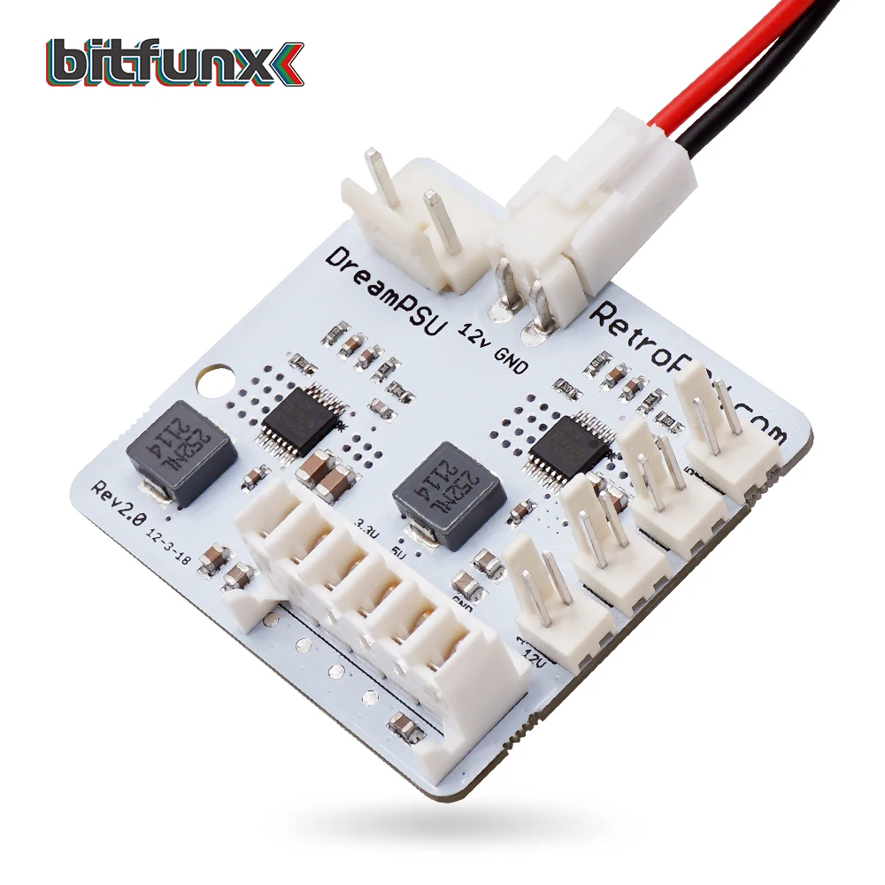 Bitfunx-fonte de Alimentação para Sega Substituição para Console Dreamcast Original 12v dc - Image 5